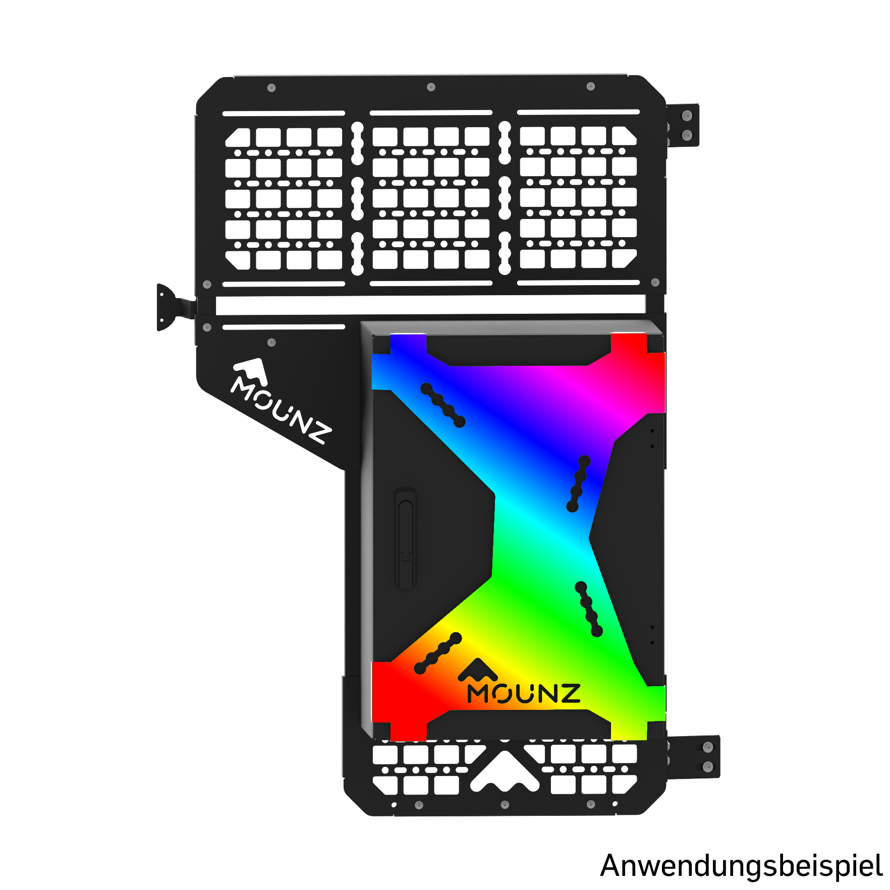 MOUNZ Herckträger und Heckbox Sonderlackierung